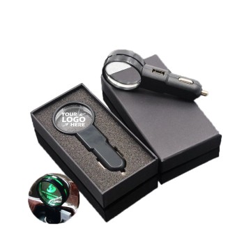 Crystal Luminous Car Charger
